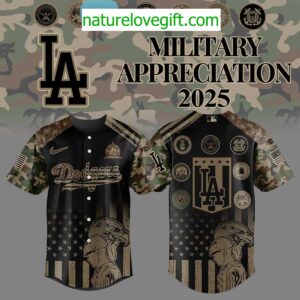 Los Angeles Dodgers Military Day Jersey Baseball Apparel