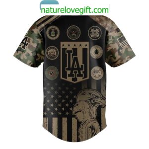Los Angeles Dodgers Celebrating Military Day Jersey