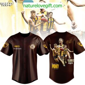 Luke Breust Hawthorn Hawks 2025 Jersey Thank You