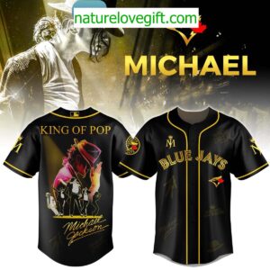 Michael Jackson King of Pop Toronto Blue Jays Jersey