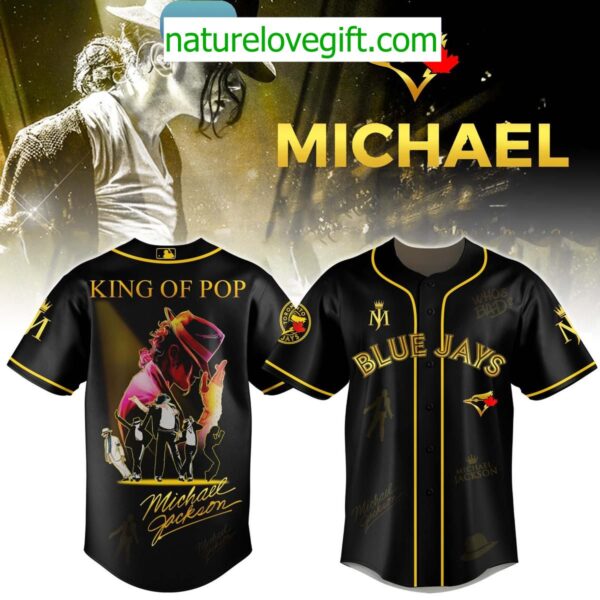Michael Jackson King of Pop Toronto Blue Jays Jersey