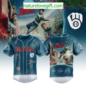 Milwaukee Brewers 2025 Jonas Christmas Movie Jersey