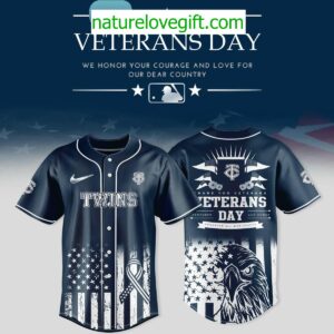 Minnesota Twins 2025 Veterans Day Jersey