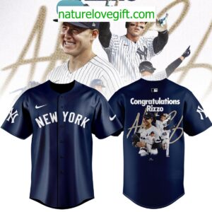 New York Yankees Anthony Rizzo Retirement 2025 Jersey