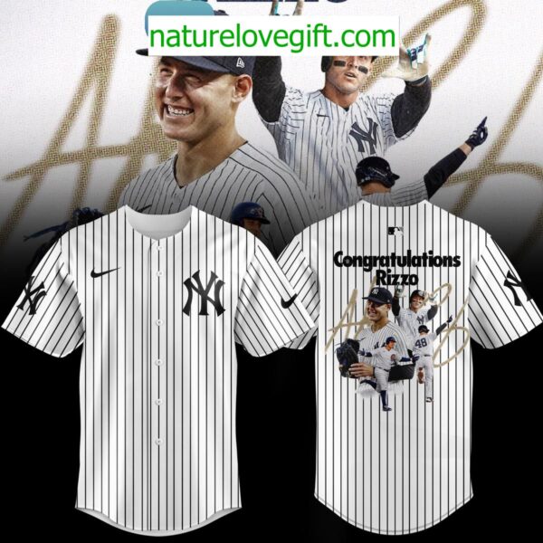 New York Yankees Anthony Rizzo Retirement 2025 Jersey