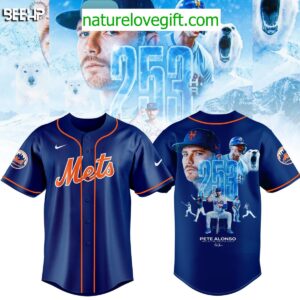 Pete Alonso Hit Home Run 253 Jersey