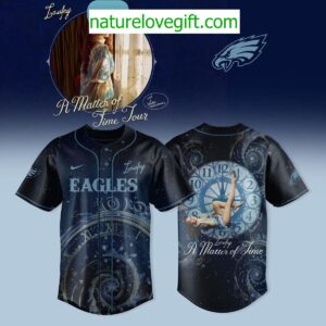 Philadelphia Eagles Laufey 2025 Tour Jersey Time Matters Philadelphia Eagles Laufey 2025 Tour Jersey Time Matters