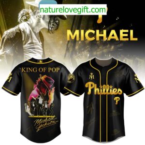 Philadelphia Phillies Michael Jackson Jersey King Of Pop