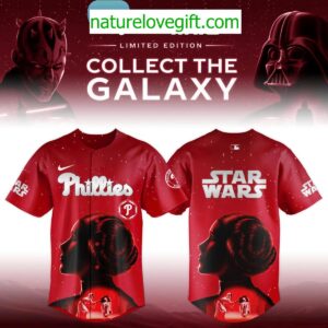 Philadelphia Phillies x Star Wars Collect The Galaxy 2025 Jersey
