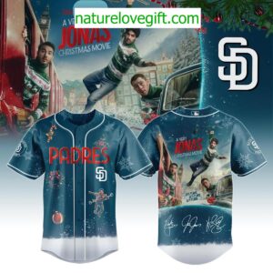 San Diego Padres 2025 Christmas Movie Jersey Jonas Edition