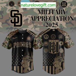 San Diego Padres Military Day Jersey Camo Baseball Uniform