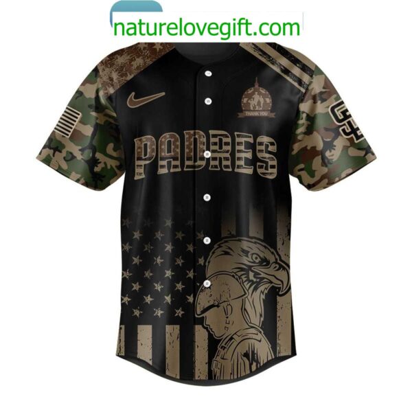 San Diego Padres Military Day Jersey Camo Baseball Uniform
