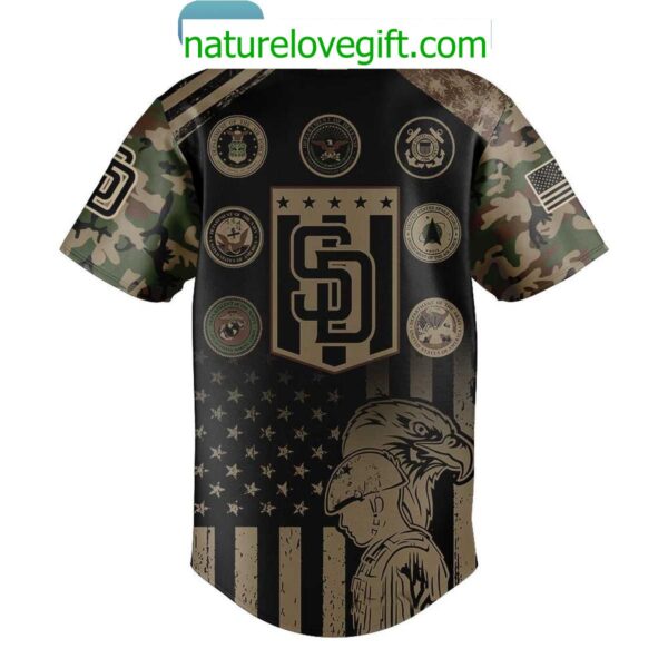 San Diego Padres Military Day Jersey Camo Baseball Uniform