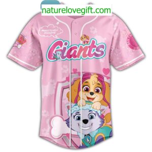 San Francisco Giants x Dog Day With Paw Patrol For Kid And Families 2025 Jersey