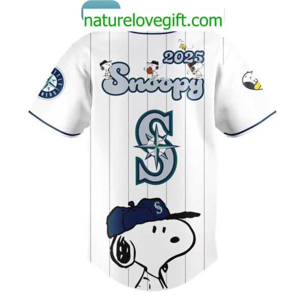 Seattle Mariners 2025 Snoopy Day Jersey MLB Baseball