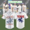 Texas Rangers Burger Family Foundation Jersey Baseball Shirt
