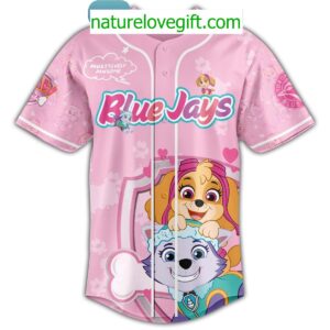 Toronto Blue Jays x Dog Day With Paw Patrol For Kid And Families 2025 Jersey