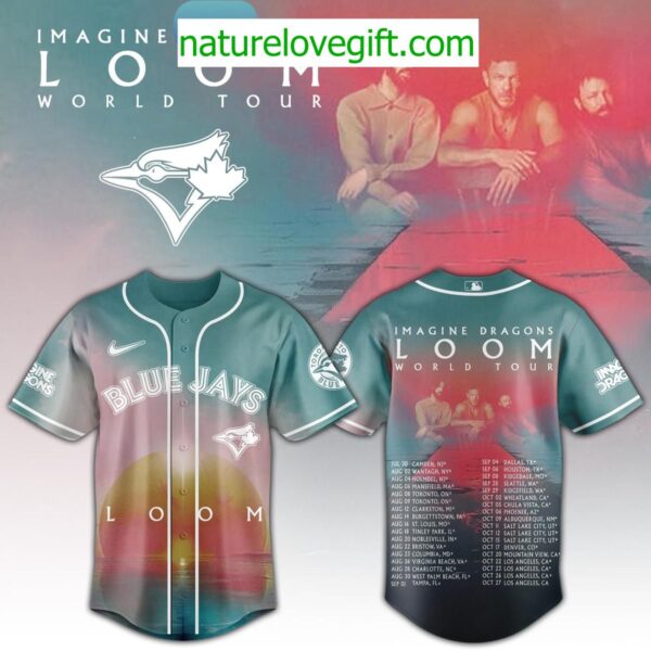 Toronto Blue Jays Imagine Dragons 2025 Tour Jersey
