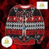 ACDC Ugly Christmas Sweater Angus Young Guitar Holiday Knit