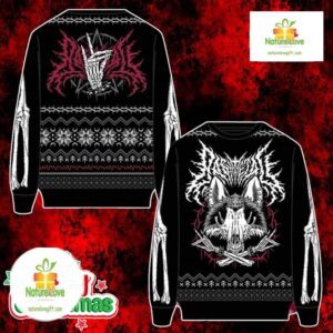 Babymetal Ugly Christmas Sweater Holiday Gift For Fans Kitsune Up