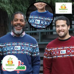 BART Ugly Christmas Sweater 2025 Color Changing Holiday Jumper