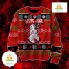 Blink 182 Ugly Christmas Sweater Punk Rock Snowman Holiday Knit