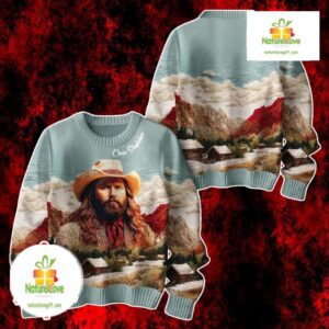 Chris Stapleton Ugly Christmas Sweater Country Music Fan Gift