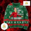 Cristiano Ronaldo CR7 Ugly Christmas Sweater Football Gift Soccer Fans