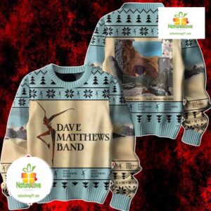 Dave Matthews Band Ugly Sweater Walk Around The Moon Vintage Pullover