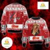 David Bowie Ugly Christmas Sweater Aladdin Sane Lightning Bolt Gift