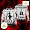 Depeche Mode Ugly Christmas Sweater Black White Holiday Knit