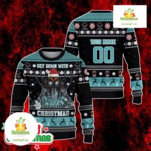 Disturbed Ugly Christmas Sweater Holiday Gift Custom Jumper