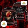 Five Finger Death Punch Ugly Christmas Sweater Holiday Party Knit
