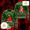Funny Christmas Sweater Drake Started From Bottom Green Reindeer Holiday Jumper