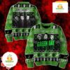 Green Day Rock Band Ugly Sweater Snowflake Art Gift for Friends