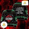 Green Day Ugly Christmas Sweater Whatsername Lyrics Gift for Fans