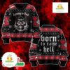 Lemmy Ugly Christmas Sweater Motorhead Holiday Gift Rock Band Xmas