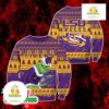 LSU Tigers Grinch Ugly Christmas Sweater Purple Gold Football Fan Gift