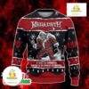 Megadeth Ugly Christmas Sweater Heavy Metal Santa Holiday Jumper