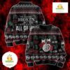 Motionless In White Ugly Sweater Holiday Knit With Skull Rose Design