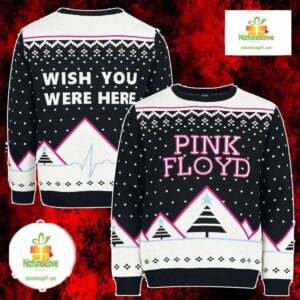 Pink Floyd Ugly Christmas Sweater Wish You Were Here Holiday Knit