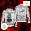 Radiohead Ugly Christmas Sweater Black White Rock Holiday Jumper