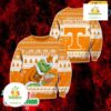 Tennessee Volunteers Grinch Ugly Christmas Sweater Orange White Pullover
