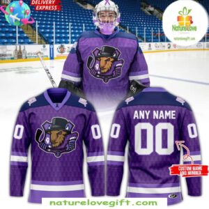 2025 Bison Hockey Jersey Bloomington Cancer Fight
