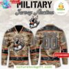 2026 Danbury Hat Tricks Military Hockey Jersey
