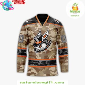 Danbury Hat Tricks Military 2025 Hockey Jersey
