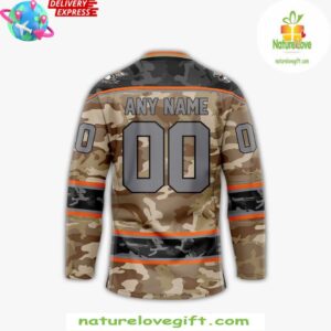 Danbury Hat Tricks Military 2025 Hockey Jersey