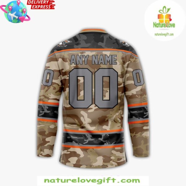 2025 Danbury Hat Tricks Military Hockey Jersey