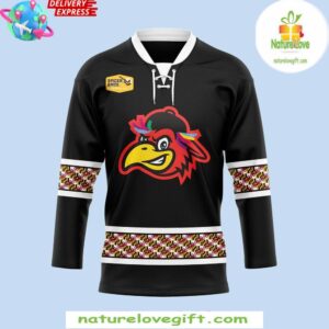 Delmarva Shorebirds x Spicer Bros 2025 Hockey Jersey InspirDG 2