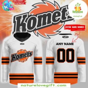2025 Fort Wayne Komets White Hockey Jersey